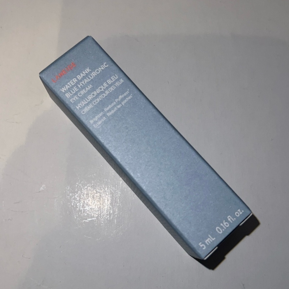 NEW Laneige Water Bank Blue Hyaluronic Eye Cream deluxe sample size